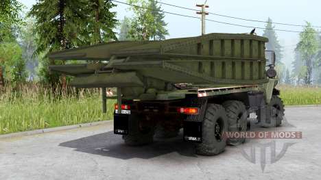 Ural-4320-31〡Noe cargas para Spin Tires