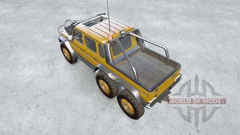 Mercedes-Benz G 63 AMG 6x6 (Br.463) 2015 para Spintires MudRunner