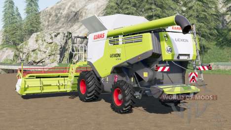 Claas Lexioᵰ 700 para Farming Simulator 2017