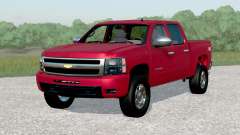 Chevrolet Silverado 1500 LTZ Z71 Crew Cab (GMT901) 2007 para Farming Simulator 2017