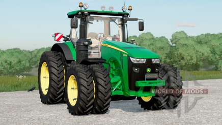 John Deere 8R series〡selectable wheels para Farming Simulator 2017