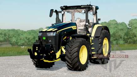 John Deere 8R series〡black & yellow version para Farming Simulator 2017