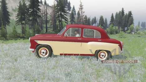 Moskvitch-407 1958 para Spin Tires