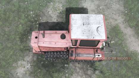Tractor de orugas DT-75 para Spintires MudRunner