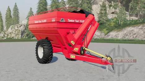Jan Tanker Rápido 19.000 para Farming Simulator 2017