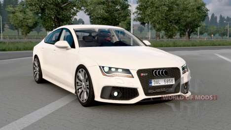 Audi RS 7 Sportback 2013 v4.2 para Euro Truck Simulator 2