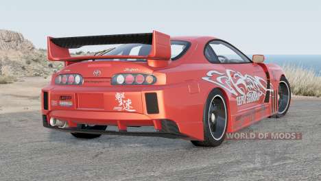 Kit de cuerpo ancho Chargespeed Supra Super GT S para BeamNG Drive