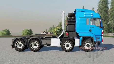 MAN TGS 8x8 Camión Tractor para Farming Simulator 2017