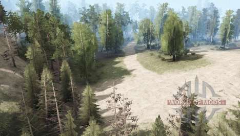 Mapa Aftermath para Spintires MudRunner