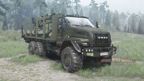 Ural-4320 Siguiente 6x6 para Spintires MudRunner
