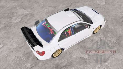 Subaru Impreza WRX STi (GDB) 200Ꝝ para BeamNG Drive