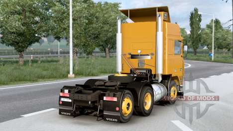 Volvo F12 Intercooler 6x2 tractor Globetrotter para Euro Truck Simulator 2