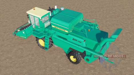 Cosechadora Don-1500B para Farming Simulator 2017