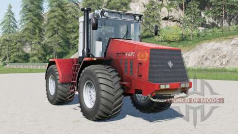 Kirovec K-744R3〡 tractor de servicio pesado para Farming Simulator 2017