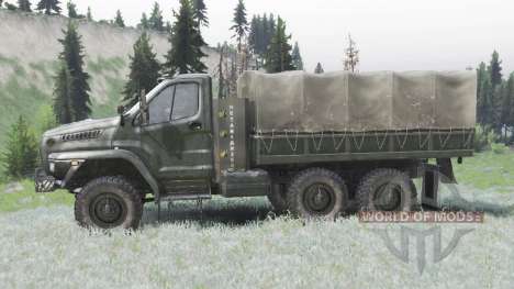 Ural-4320 Siguiente 6x6 para Spin Tires
