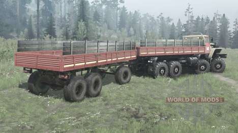 Ural-6614 8x8 para Spintires MudRunner