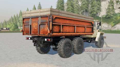 Camión volquete Ural-5557 para Farming Simulator 2017