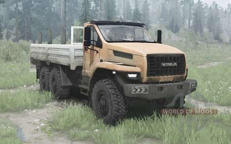 Ural-4320 Siguiente 6x6 para Spintires MudRunner