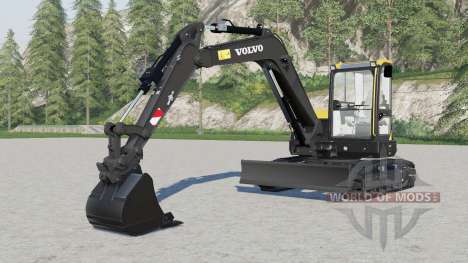 Volvo ECR88D para Farming Simulator 2017