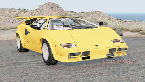Lamborghini Countach LP5000 S QV 1985 v2.0 para BeamNG Drive