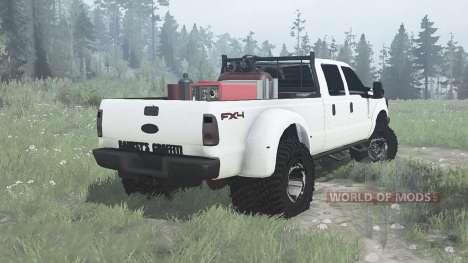 Ford F-350 Super Duty King Ranch Crew Cab 2011 para Spintires MudRunner