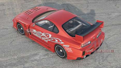 Kit de cuerpo ancho Chargespeed Supra Super GT S para BeamNG Drive