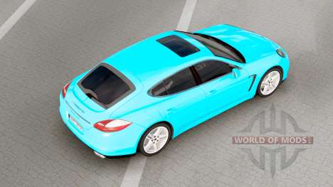 Porsche Panamera Turbo (970) 2009 v7.3 para Euro Truck Simulator 2