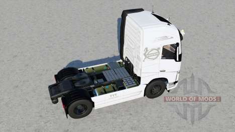 Tractor Volvo FH Globetrotter XL cabina para Farming Simulator 2017