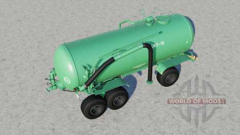 Tanque de lodo MZHT-16 para Farming Simulator 2017