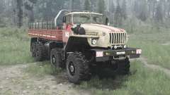 Ural-6614 8x8 para MudRunner
