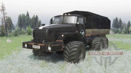 Ural-4320 6x6 para Spin Tires
