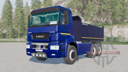KamAZ-6520 Camión volquete para Farming Simulator 2017