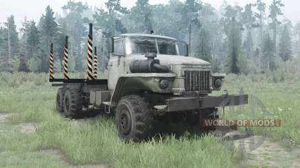 Ural-375D 6х6 para MudRunner