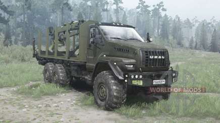 Ural-4320 Siguiente 6x6 para MudRunner