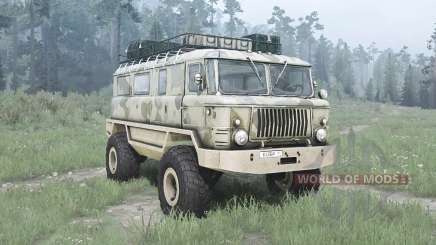GAZ-66 Bobr para MudRunner