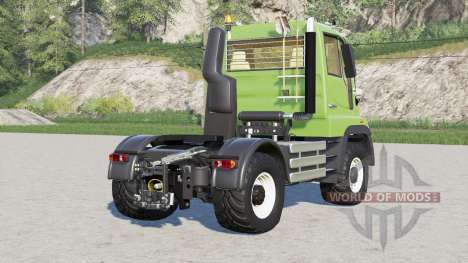 Mercedes-Benz Unimog U 400 Camión tractor 2000 para Farming Simulator 2017