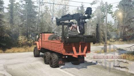 Ural-4320-41 6x6 para Spintires MudRunner