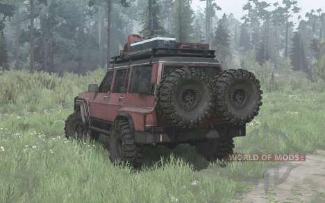 Nissan Patrol GR 5 puertas (Y60) 1987 para Spintires MudRunner