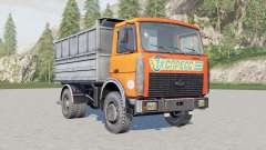 Camión volquete bielorruso MAZ-5551 para Farming Simulator 2017