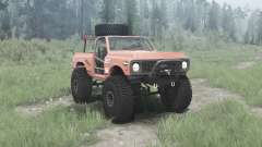 Chevrolet K5 Blazer Rock Crawler 1972 para MudRunner