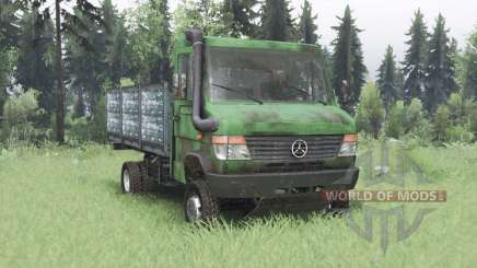 Mercedes-Benz Vario 818 D Pritschenwagen (Br.670) 2006 para Spin Tires