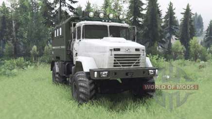 KrAZ-5131VE 4x4 para Spin Tires