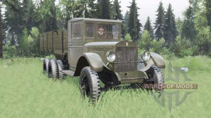 ZiS-6 6x4 para Spin Tires