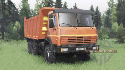 KamAZ-65111 Camión volquete para Spin Tires