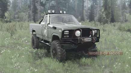 Ford F-150 Regular Cab Styleside Pickup Off-Road para MudRunner