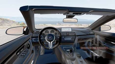 BMW M4 Cabrio (F83) 2014 para BeamNG Drive