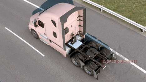 Techo elevado Freightliner Cascadia 2019 para Euro Truck Simulator 2
