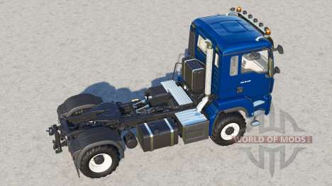 Camión tractor MAN TGS 4x4 de cabina media para Farming Simulator 2017