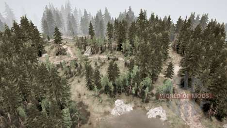 Bosque denso para Spintires MudRunner