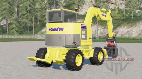 Komatsu PW 98 para Farming Simulator 2017